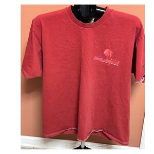 Hypland Sonic The Hedgehog Knuckles Graphic T-Shirt Mens Large Red